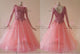 Pink casual waltz performance gowns female Standard dance team dresses wholesaler BD-SG3671
