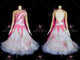 Pink simple ballroom champion costumes beautiful prom dance gowns company BD-SG3436