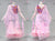 Pink Contemporary Ballroom Smooth Custom Dance Costumes BD-SG4303