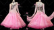 Pink newest prom performance gowns wedding prom stage dresses feather BD-SG4410
