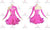 Pink Flower Wedding Latin Dance Outfits Paso Doble Costumes LD-SG2357