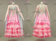 Pink newest prom performance gowns custom ballroom stage gowns chiffon BD-SG4378