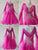 Pink Girls Swarovski Chiffon Ballroom Costumes Performance BD-SG3758