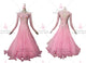 Pink brand new waltz performance gowns custom made Standard performance gowns rhinestones BD-SG3789