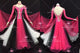 Pink new collection waltz dance competition dresses womens Standard dance competition gowns applique BD-SG4612