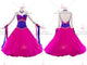 Pink retail ballroom champion costumes swarovski prom champion dresses provider BD-SG3401
