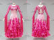 Pink long waltz dance gowns made-to-measure Smooth performance costumes crystal BD-SG4268