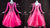 Pink Performance Dance Dresses For Middle Schoolers Ballroom Dancing Dresses BD-SG4555