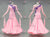 Pink Professional Ballroom Competition Rhinestone Dance Costumes BD-SG4289