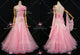 Pink newest prom performance gowns dazzling waltz stage dresses applique BD-SG4421