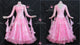 Pink new collection homecoming dance team gowns affordable ballroom dancesport gowns swarovski BD-SG4593