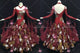 Pink new collection waltz dance competition dresses shine ballroom stage costumes swarovski BD-SG4617