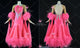 Pink new collection homecoming dance team gowns sexy waltz dancing gowns swarovski BD-SG4569