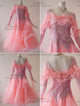 Pink beautiful waltz performance gowns contemporary Standard practice dresses shop BD-SG3745