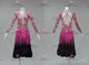 Black And Pink tailor made rumba dancing costumes contemporary latin stage costumes sequin LD-SG2225