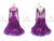 Purple Affordable Bespoke Sparkling Ballroom Dancing Gowns BD-SG3956