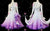 Purple And White Applique Crystal Dance Dress Costume Dresses For Dances BD-SG4414
