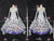 Purple And White Hand-Tailored Tango Dance Dress Costume Dresses For Dances BD-SG4638