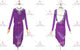 Purple cheap rhythm dance dresses ladies rumba dancing costumes chiffon LD-SG2331