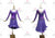 Purple Applique Wedding Latin Dance Dresses Rumba Clothing LD-SG2321