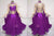 Purple Ballroom Smooth Competition Dress Tango BD-SG3607