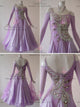 Purple beautiful waltz performance gowns customized tango competition gowns maker BD-SG3707