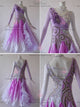 Purple beautiful waltz performance gowns new collection Smooth dancing gowns wholesaler BD-SG3703