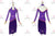 Purple Chiffon Design Latin Dance Wear Paso Doble Costumes LD-SG2329