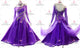 Purple contemporary Smooth dancing costumes personalize Smooth practice costumes flower BD-SG4004