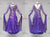 Purple Dresses For A Winter Dance Dance Costumes Competition Ballroom Standard Clothes BD-SG4374
