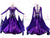 Purple Fashion Ballroom Dance Dress Applique Clothes BD-SG3402