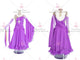 Purple retail ballroom champion costumes juvenile tango dance gowns company BD-SG3420