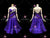 Purple Foxtrot Dance Costumes Performance Dance Dresses Short BD-SG4541