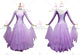 Purple brand new waltz performance gowns affordable Standard competition dresses swarovski BD-SG3800