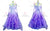 Purple Girls Dancer Ballroom Clothing Swarovski Lace BD-SG3824