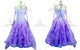 Purple brand new tango dance competition dresses shine prom dance competition gowns swarovski BD-SG3824