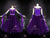 Purple Juniors Chiffon Ballroom Dress Dance Outfits BD-SG3355