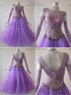 Purple beautiful waltz performance gowns evening prom competition gowns boutique BD-SG3762