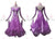 Purple Juniors Dancesport Ballroom Clothes Crystal Satin BD-SG3792