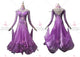 Purple brand new waltz performance gowns discount homecoming practice gowns satin BD-SG3792