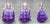 Purple Lace Crystal Dress For Dance Praise Dance Dress BD-SG4393