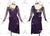 Purple Lace Professional Latin Dance Clothes Tango Skirt LD-SG2360