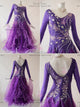 Purple beautiful waltz performance gowns tassels homecoming champion gowns factory BD-SG3765