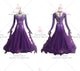 Purple design waltz performance gowns contemporary waltz dance dresses BD-SG3777