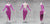 Purple Satin Plus Size Latin Dance Costumes Mambo Costumes LD-SG2308