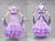 Purple Sparkling Ballroom Standard Modern Dance Costume BD-SG4314