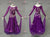 Purple Tailor Made Dancer Costume Wear BD-SG4147