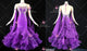 Purple new collection homecoming dance team gowns cheap prom champion gowns flower BD-SG4584