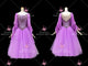Purple new style homecoming dance team gowns high quality ballroom dance competition gowns sequin BD-SG4533