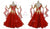 Red Affordable Tailored Fashion Ballroom Practice Costumes BD-SG3923